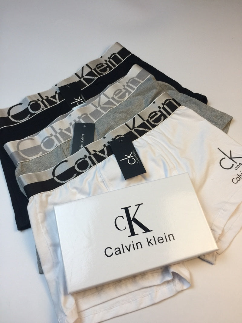 Calvin Klein Cotton Men's Boxer Briefs - 3-Piece Box