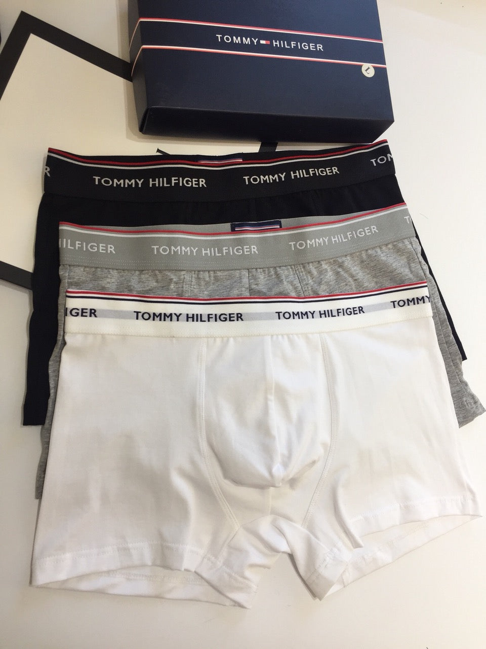 Cotton Men's Boxer Briefs - 3-Piece Box