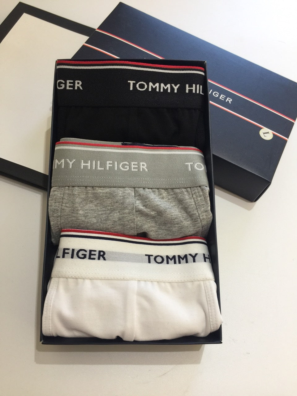 Cotton Men's Boxer Briefs - 3-Piece Box
