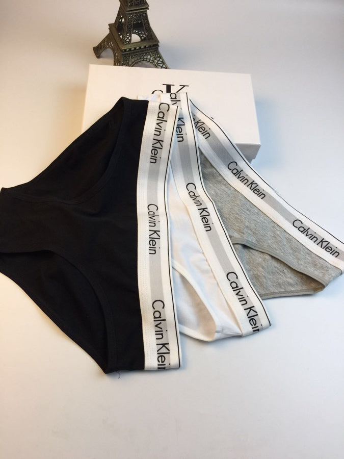 Cotton Women's Briefs - 3-Piece Box