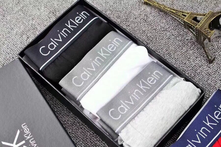 Calvin Klein Classic Colour Men's Trunk Underwear - 3-Piece Box