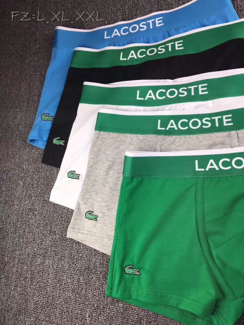 Lacoste Crocodile Details Men's Boxer Briefs