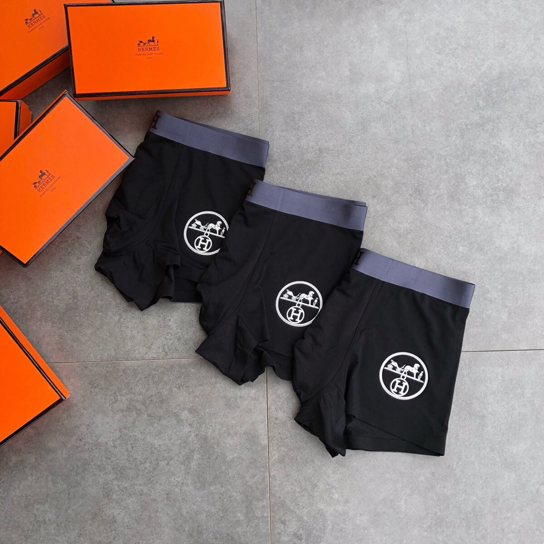 Hermes Modal Short Socks - 3-Pair Pack