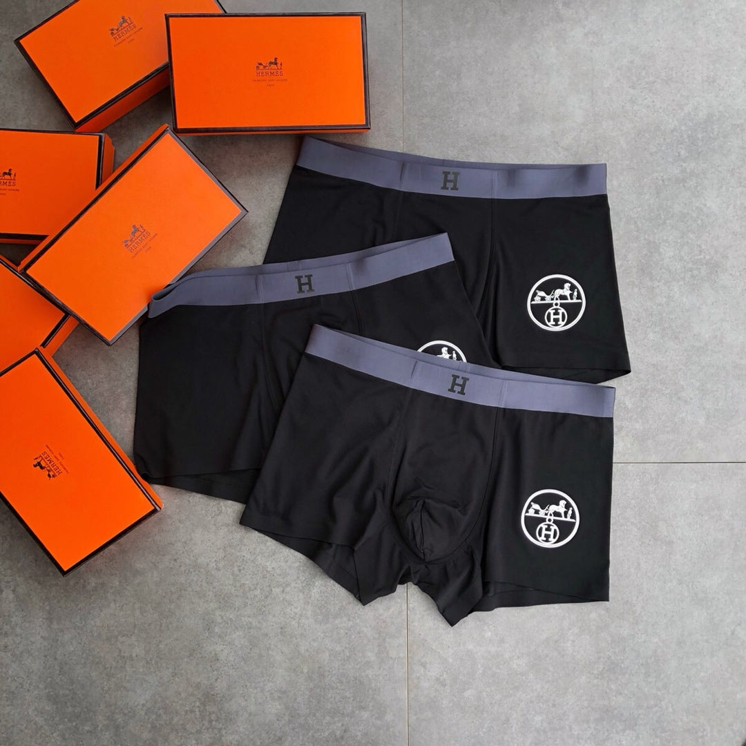 Hermes Modal Short Socks - 3-Pair Pack