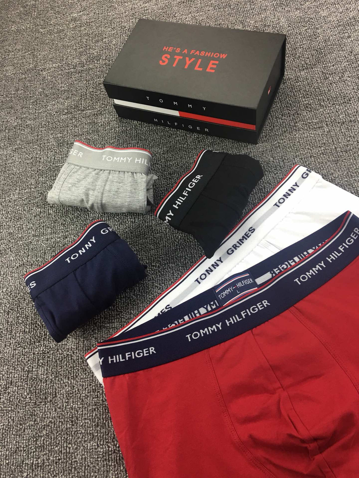 Tommy Hilfiger Men's Boxer Briefs - 3-Piece Box