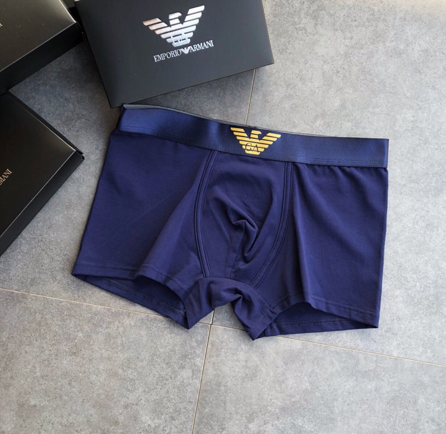 Armani Cotton Men's Boxer Briefs - 3-Piece Box