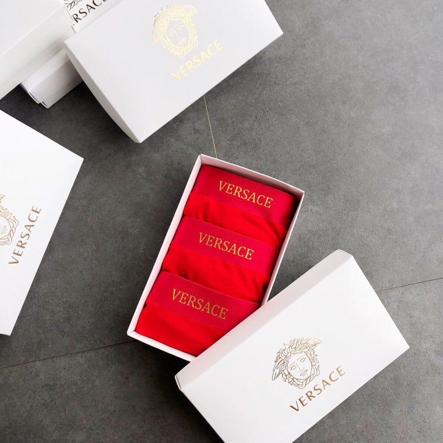 Versace Modal Men's Boxer Briefs - 3-Piece Box