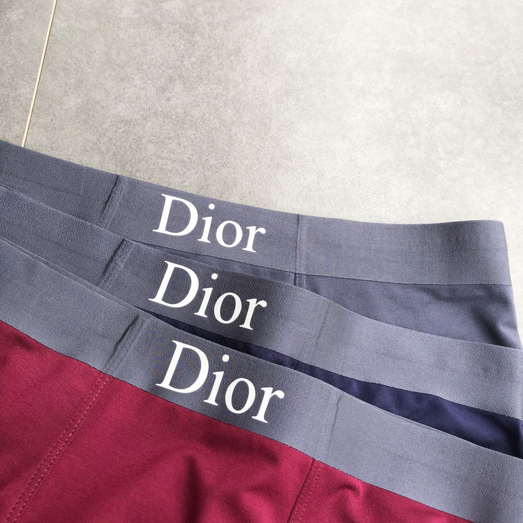 Dior Modal Short Socks - 3-Pair Pack