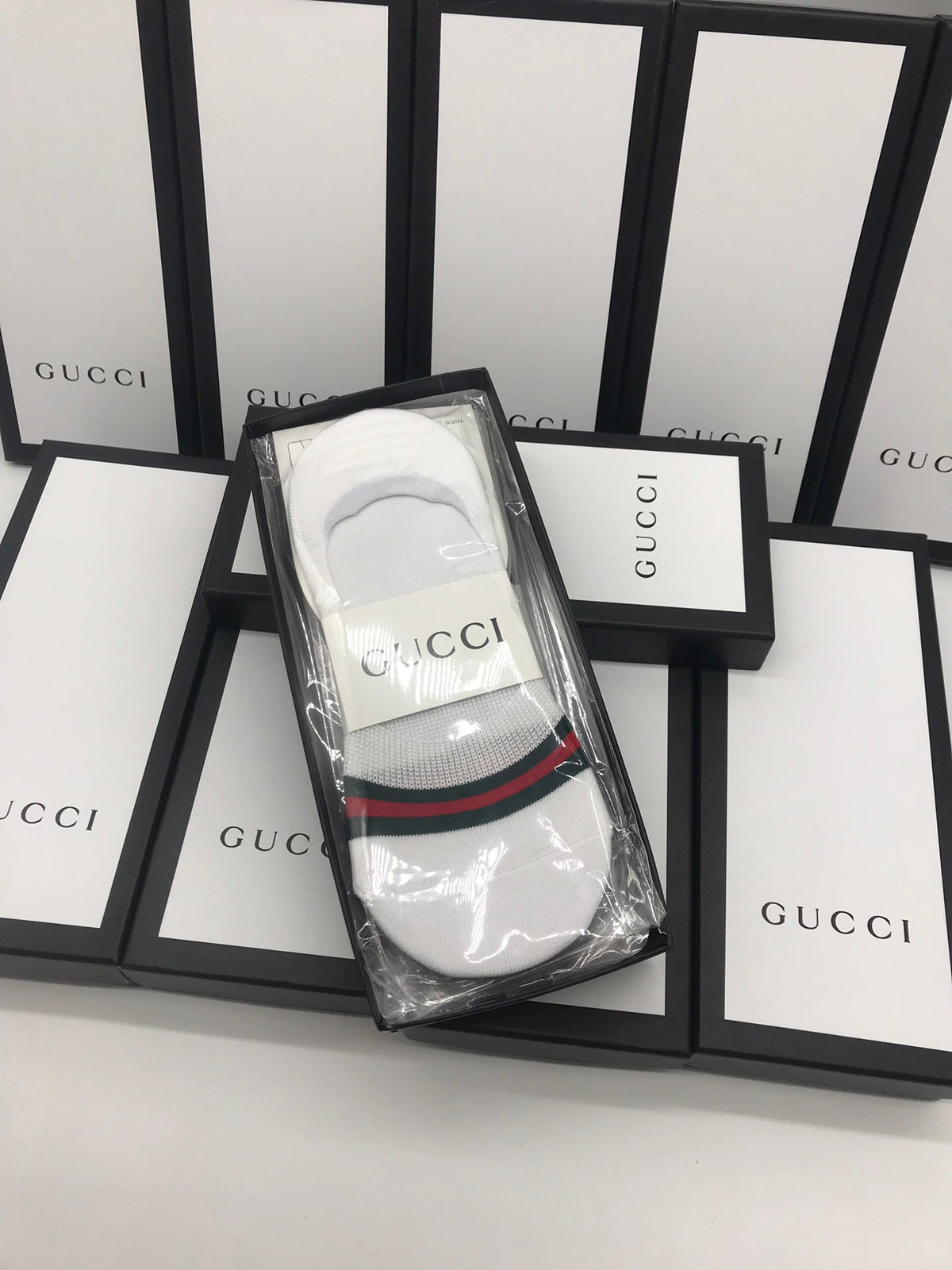 Gucci Cotton Short Socks - 5-Pair Pack