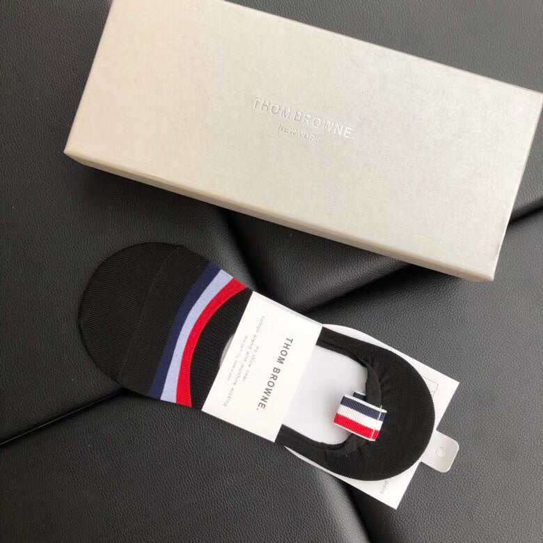 Thom Browne Cotton Crew Socks - 5-Pair Set