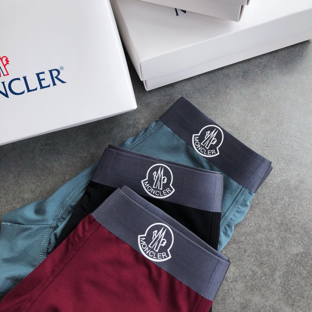 Moncler Modal Men's Boxer Briefs - 3-Piece Box