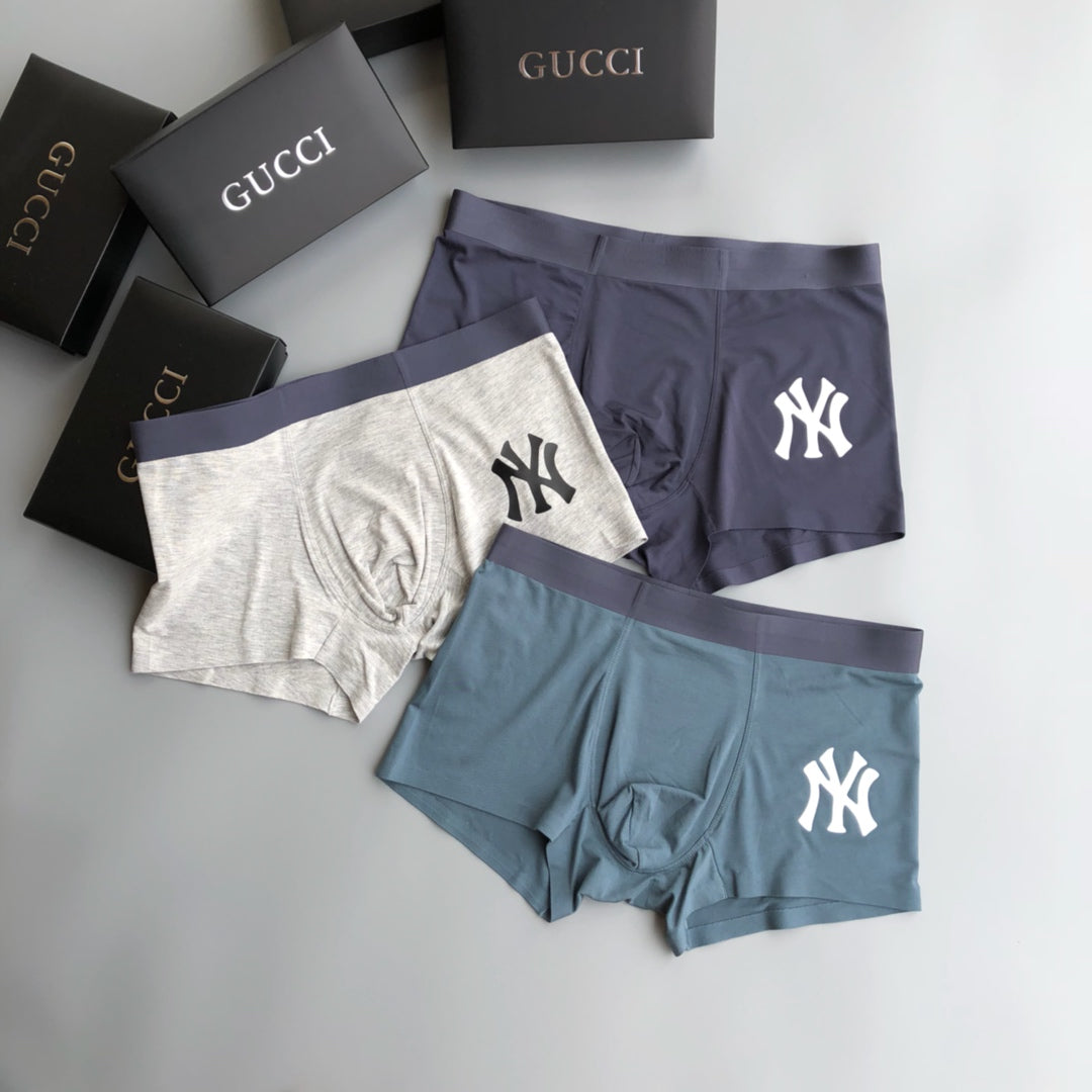 Gucci Modal Men's Boxer Briefs - 3-Piece Box
