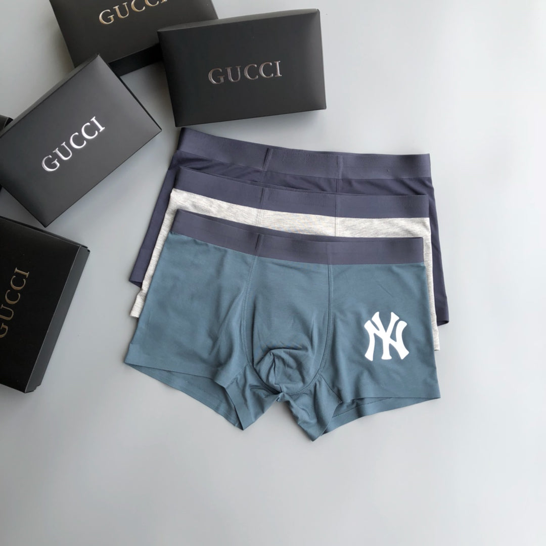 Gucci Modal Men's Boxer Briefs - 3-Piece Box