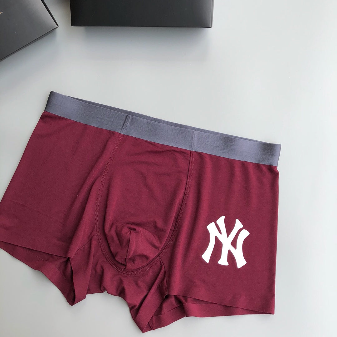 Gucci Crest-Style Front Emblems Men's Boxer Briefs - 3-Piece Box