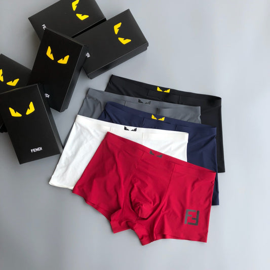 Fendi Milk-Silk Men's Boxer Briefs - 3-Piece Box