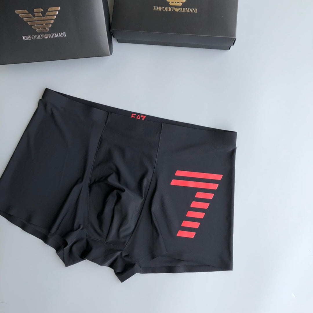 Armani Milk-Silk Men's Boxer Briefs - 3-Piece Box
