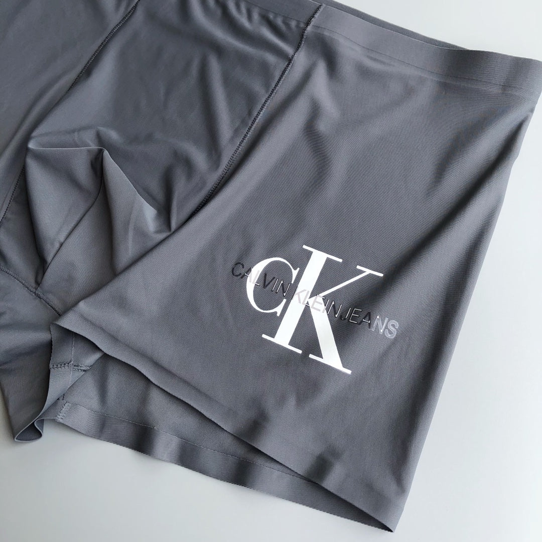 Calvin Klein Visible All-Over Pattern And Logo Details Men's Boxer Briefs - 3-Piece Box