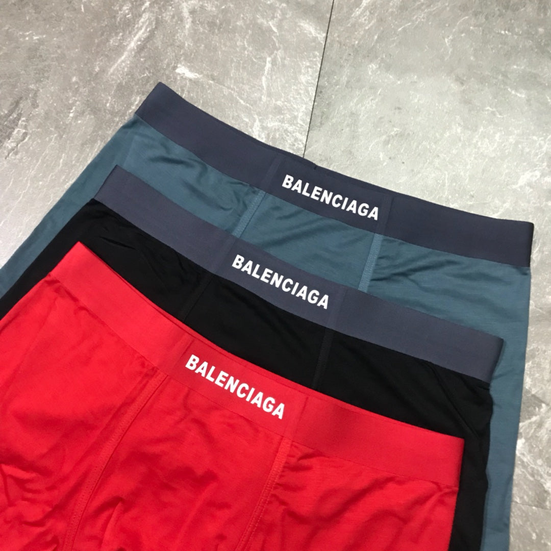 Balenciaga Modal Men's Boxer Briefs - 3-Piece Box