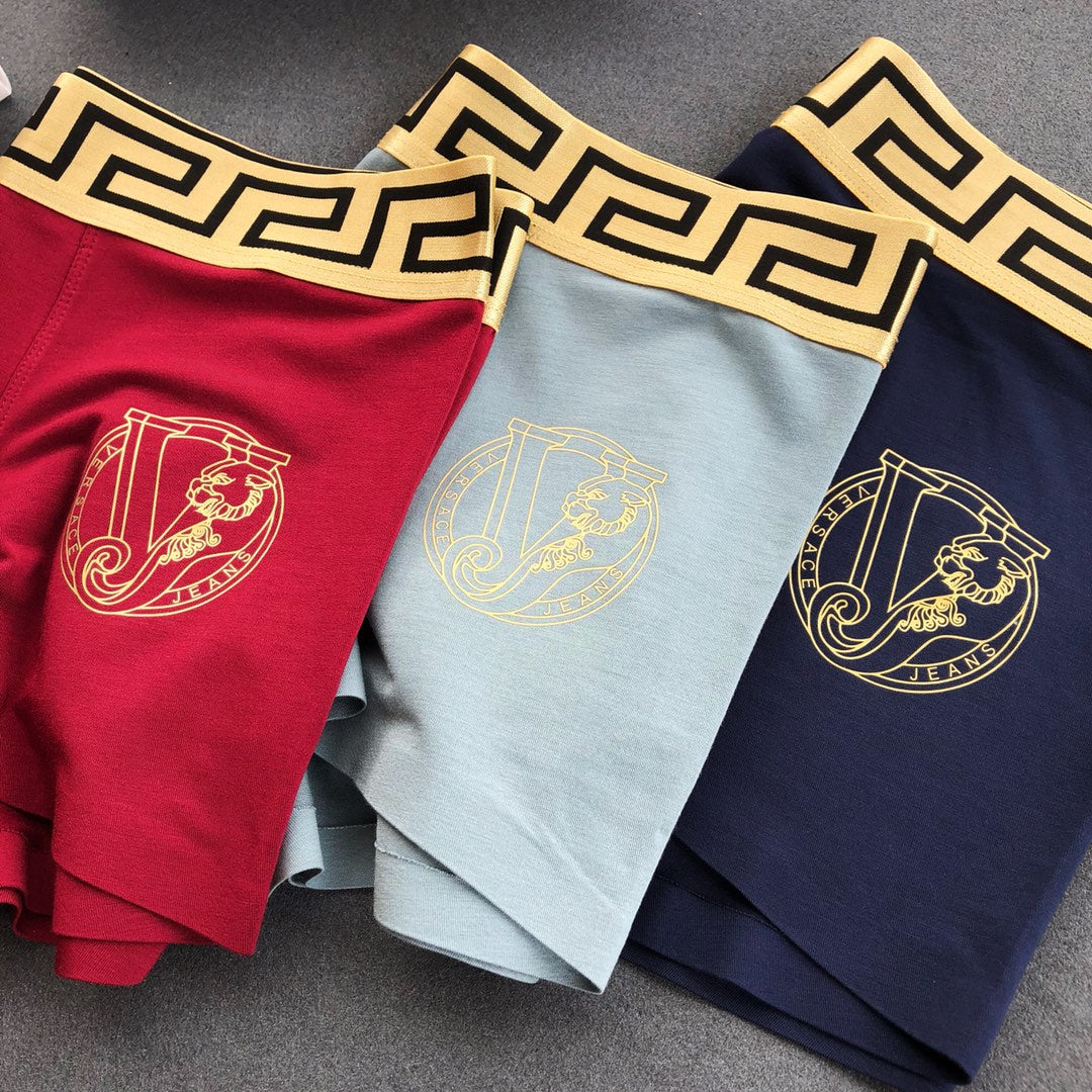 Versace Modal Short Socks - 3-Pair Pack