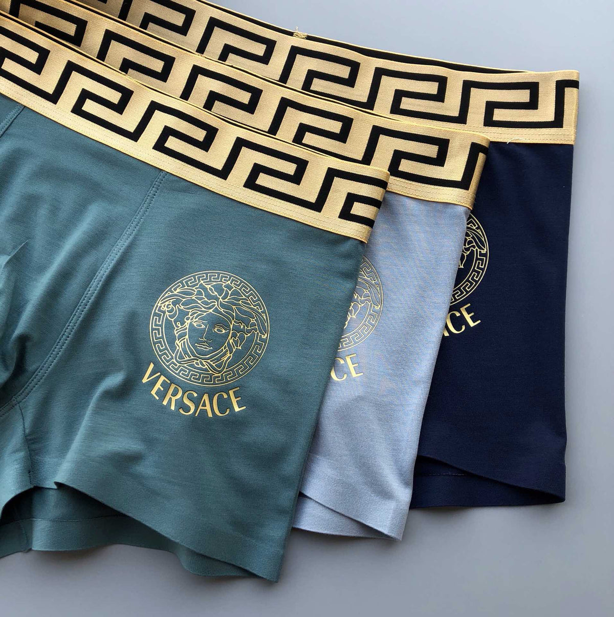 Versace Modal Men's Boxer Briefs - 3-Piece Box