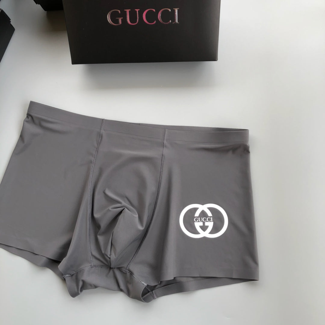 Gucci Milk-Silk Men's Boxer Briefs - 3-Piece Box