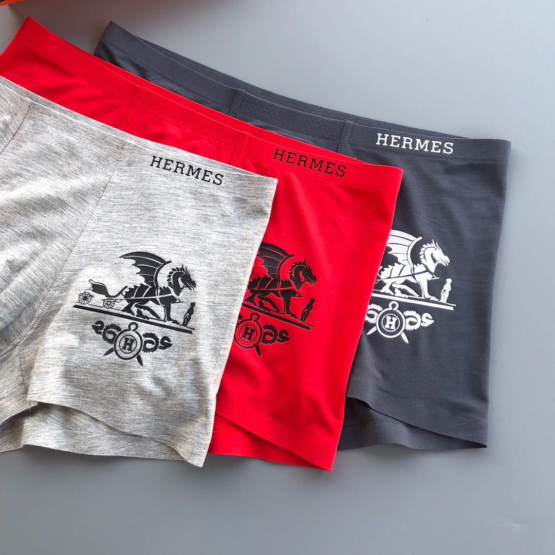 Hermes Modal Short Socks - 3-Pair Pack