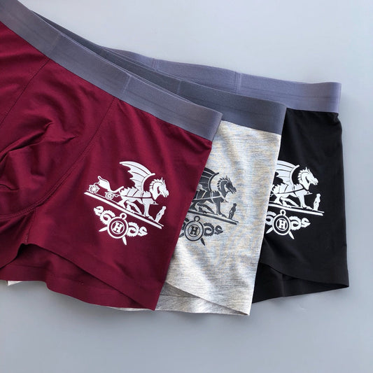 Hermes Modal Men's Boxer Briefs - 3-Piece Box