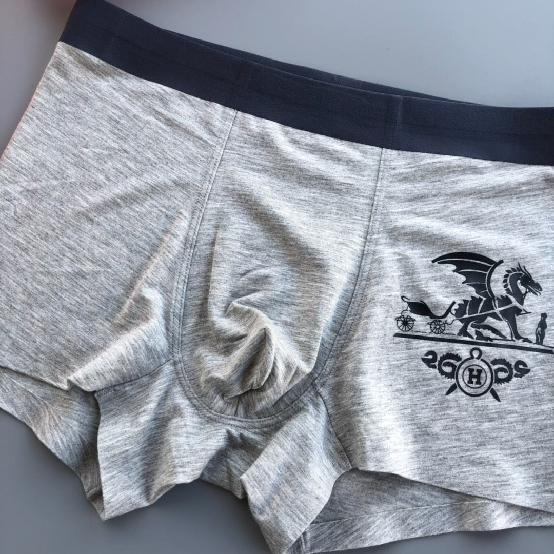 Hermes Modal Men's Boxer Briefs - 3-Piece Box