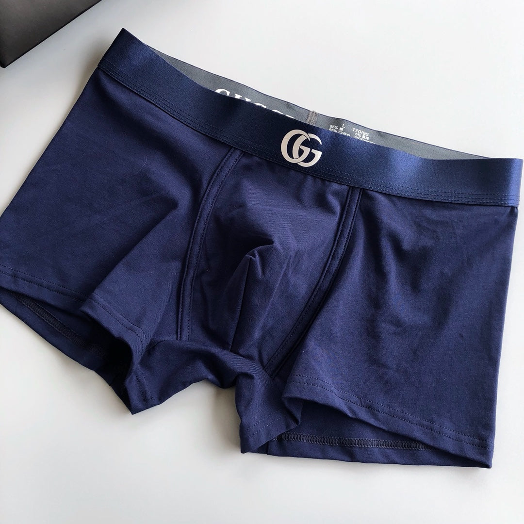 Gucci Logo Details Men's Boxer Briefs - 3-Piece Box
