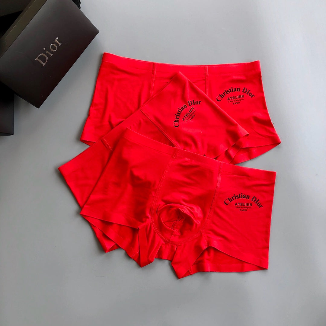 Dior Modal Men's Boxer Briefs - 3-Piece Box