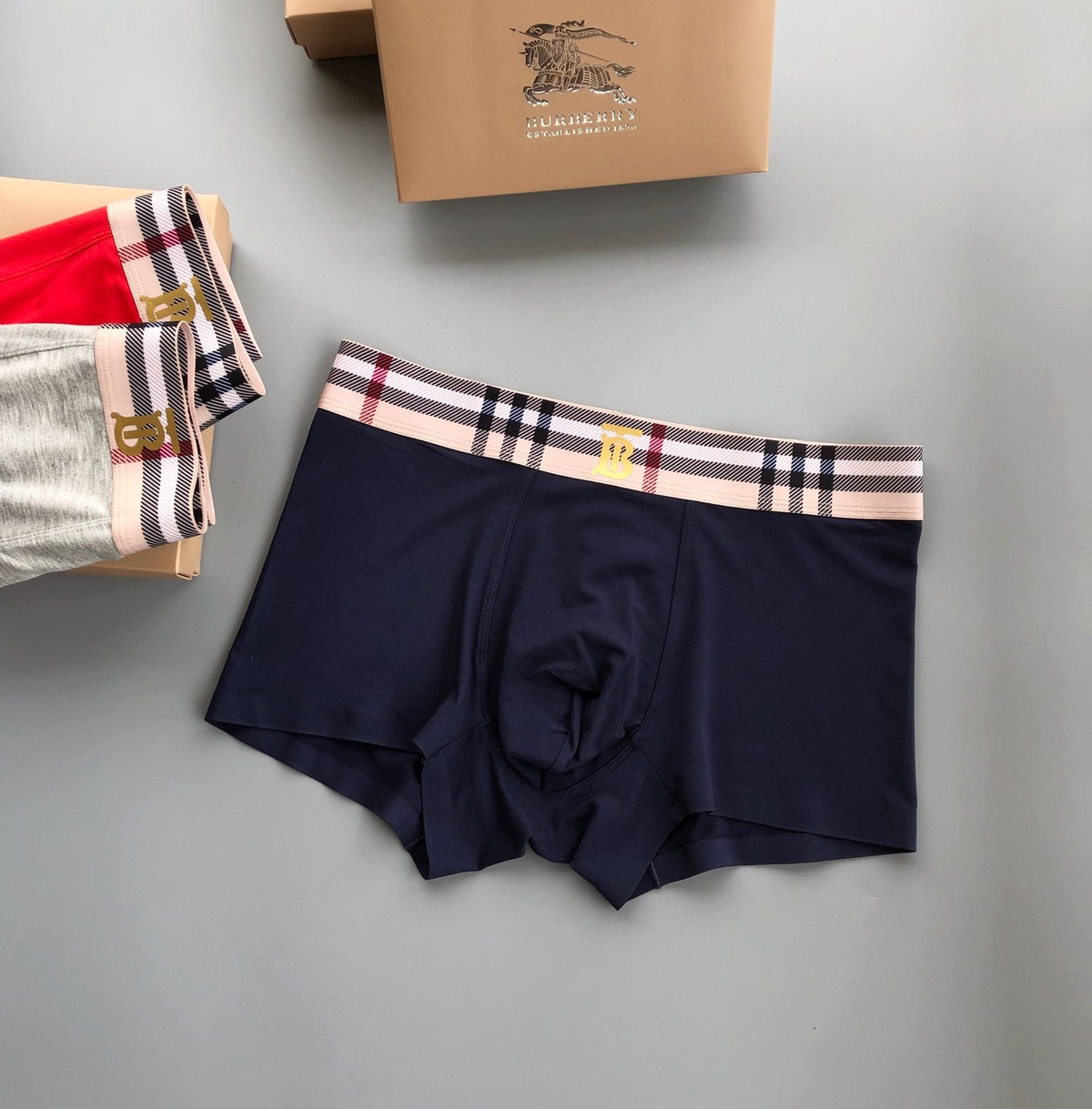 Burberry Modal Men's Boxer Briefs - 3-Piece Box