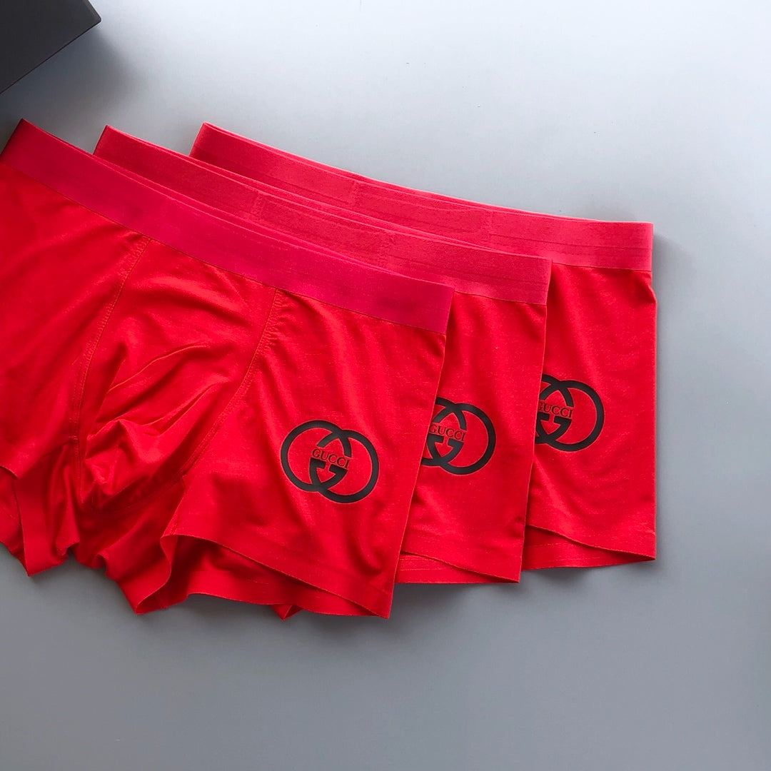 Gucci Modal Men's Boxer Briefs - 3-Piece Box