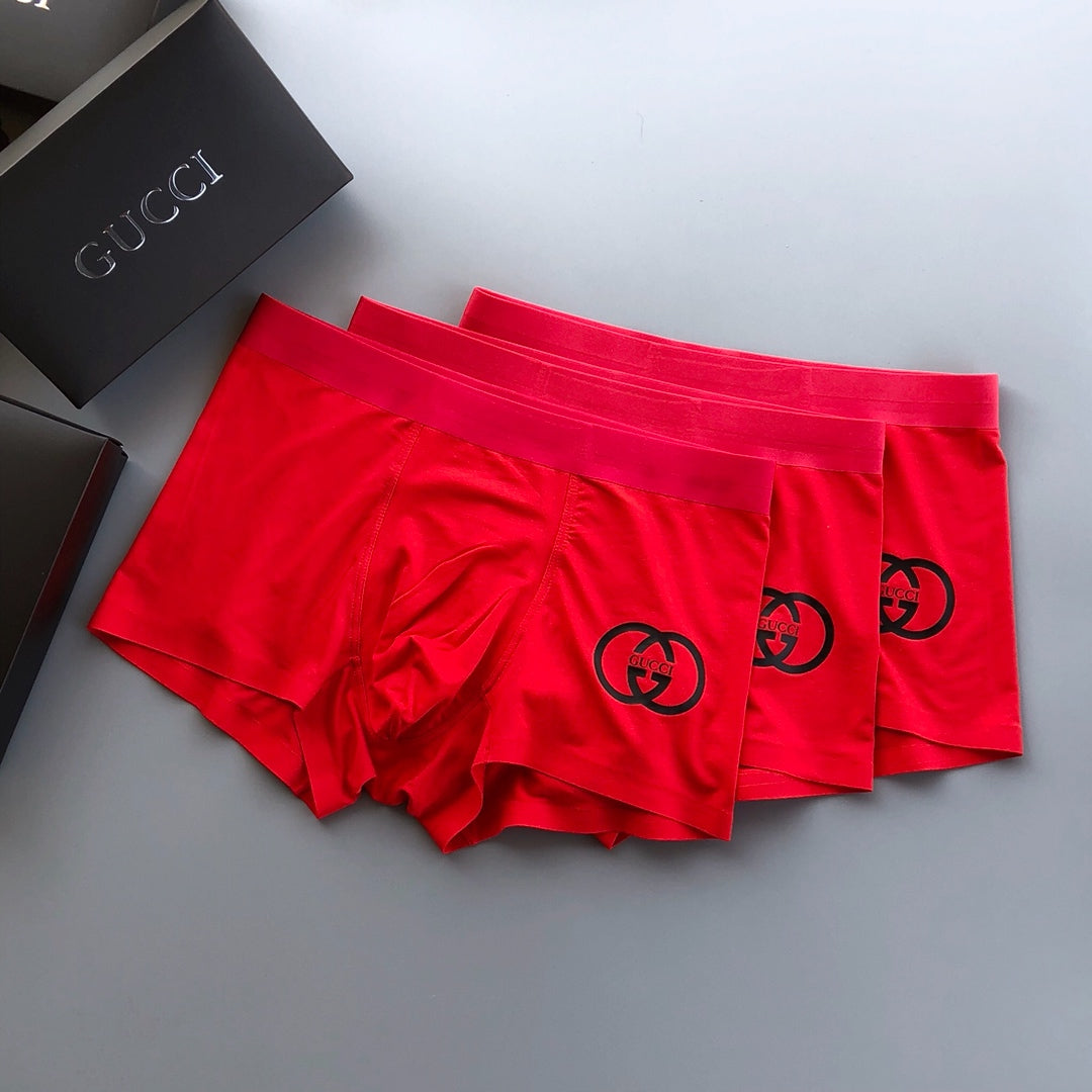 Gucci Modal Men's Boxer Briefs - 3-Piece Box