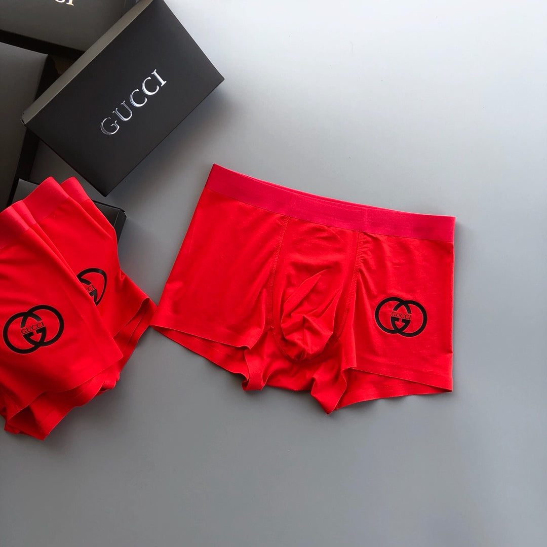 Gucci Modal Men's Boxer Briefs - 3-Piece Box