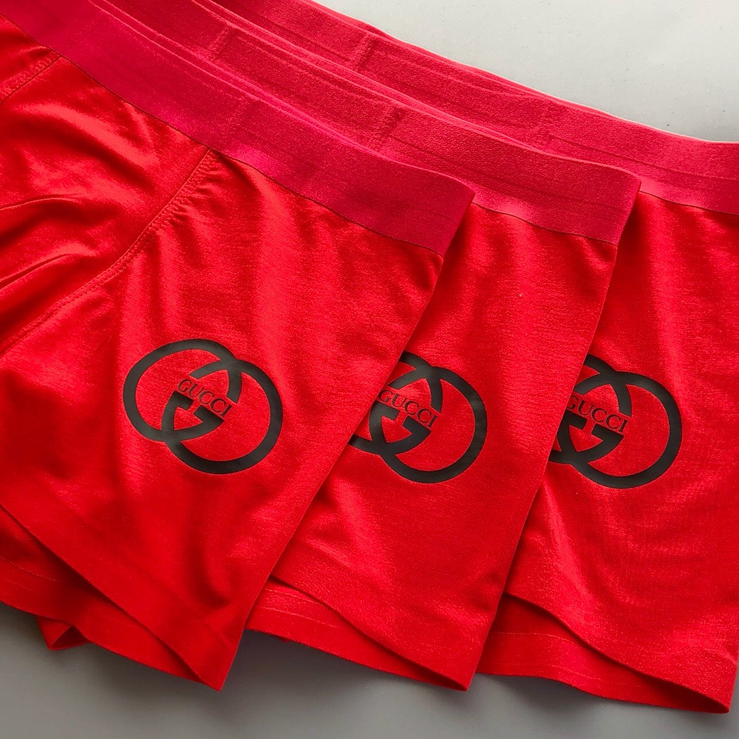 Gucci Modal Men's Boxer Briefs - 3-Piece Box