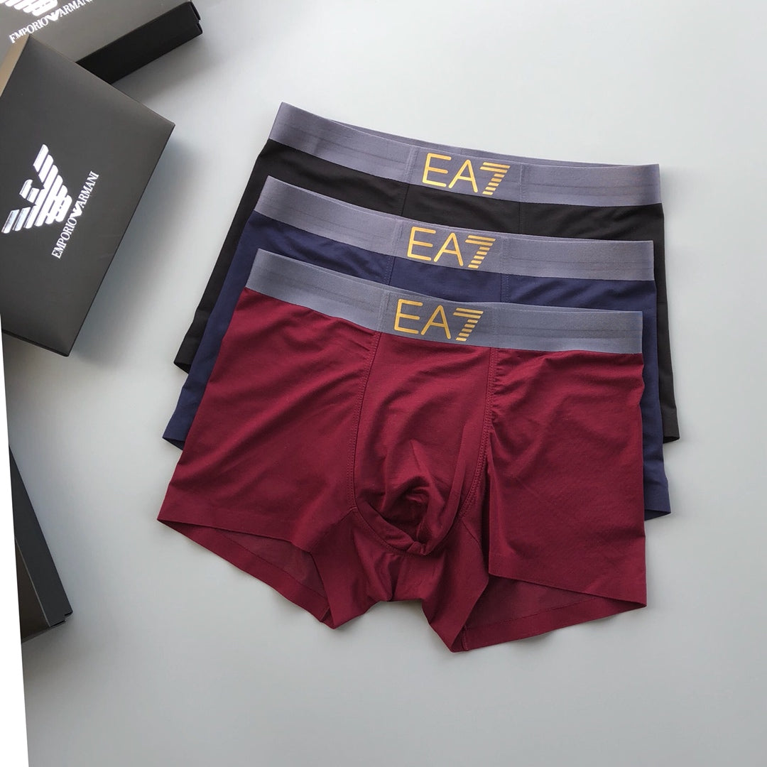 Emporio Armani Modal Men's Boxer Briefs - 3-Piece Box
