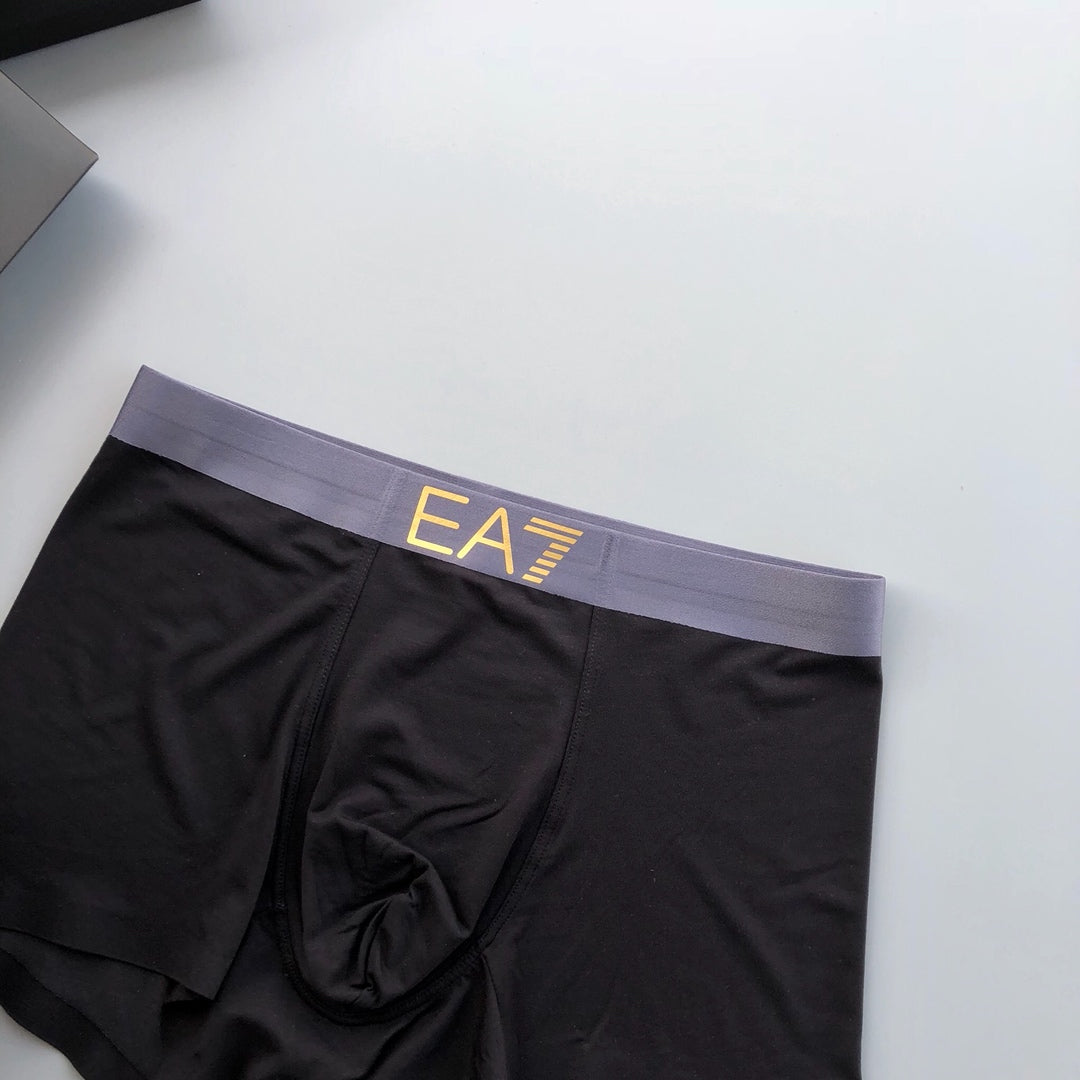 Armani Ea7 Details Men's Boxer Briefs - 3-Piece Box