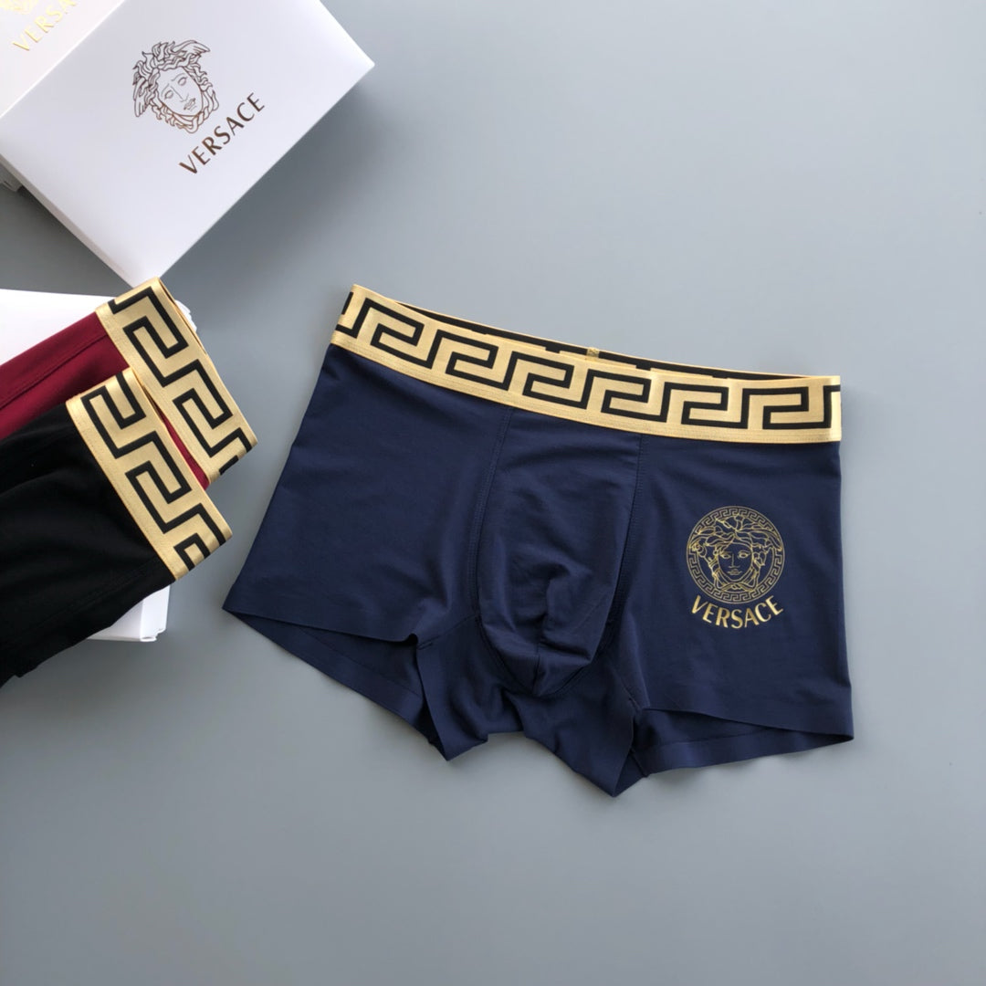 Versace Modal Short Socks - 3-Pair Pack