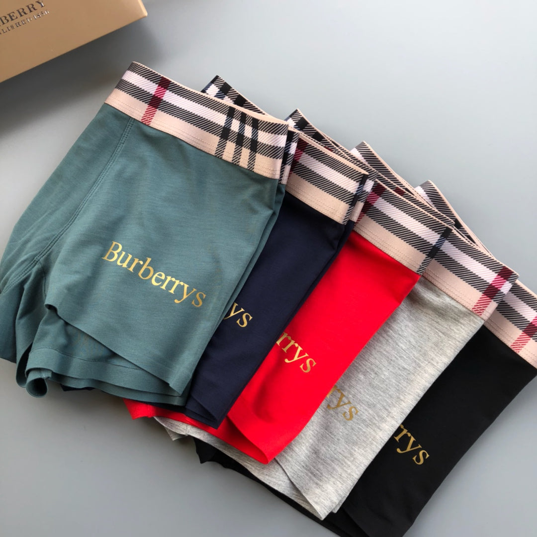Burberry Modal Men's Boxer Briefs - 3-Piece Box