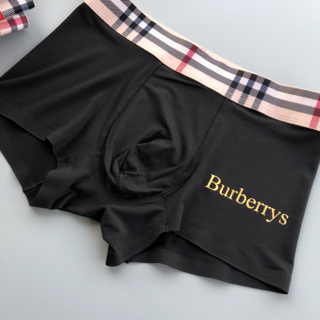 Burberry Modal Men's Boxer Briefs - 3-Piece Box