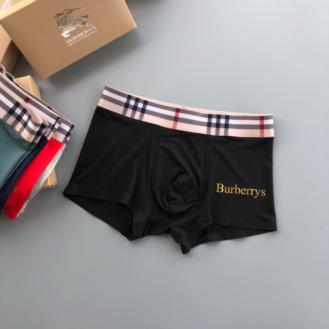 Burberry Modal Men's Boxer Briefs - 3-Piece Box