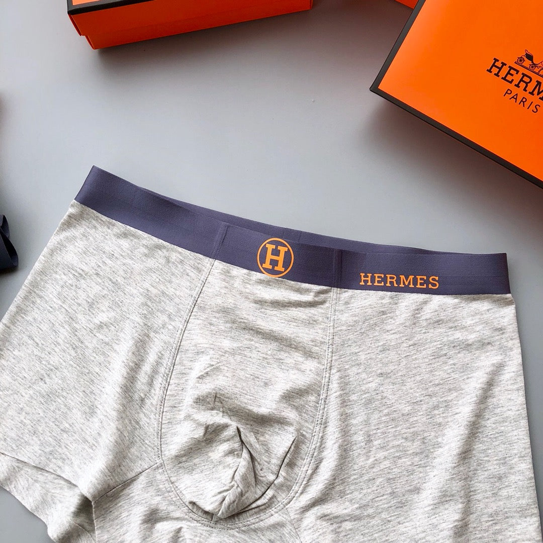 Hermes Modal Men's Boxer Briefs - 3-Piece Box