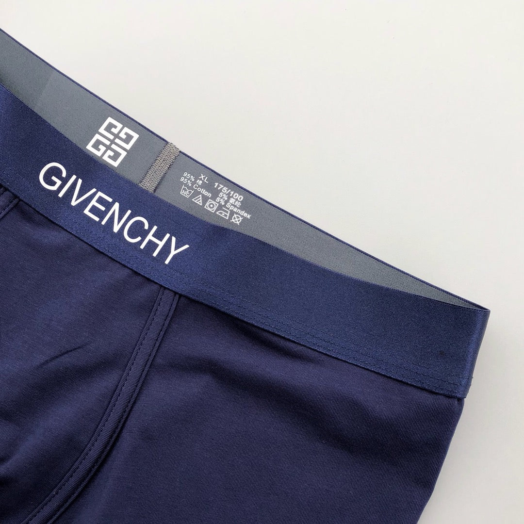 Givenchy Broad Tonal Waistbands Men's Boxer Briefs - 3-Piece Box