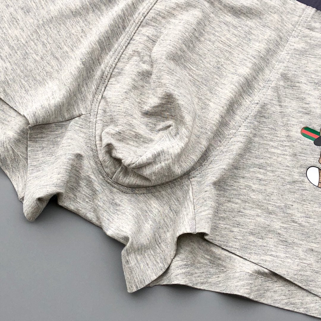 Gucci Cartoon Mouse Details Men's Boxer Briefs - 3-Piece Box
