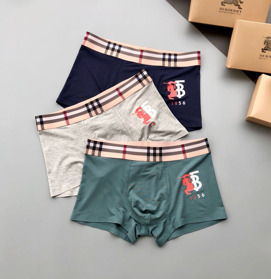 Burberry Modal Short Socks - 3-Pair Pack