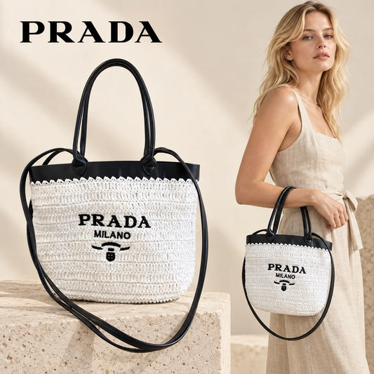 Prada Woven Hat - image 1