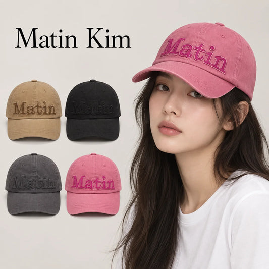 Matin Embroidered Baseball Cap - image 1