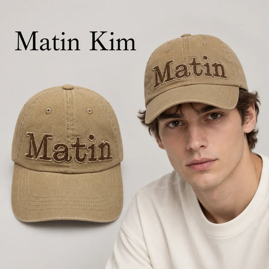 Matin Embroidered Baseball Cap - image 1