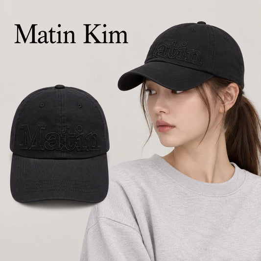 Matin Embroidered Baseball Cap - image 1