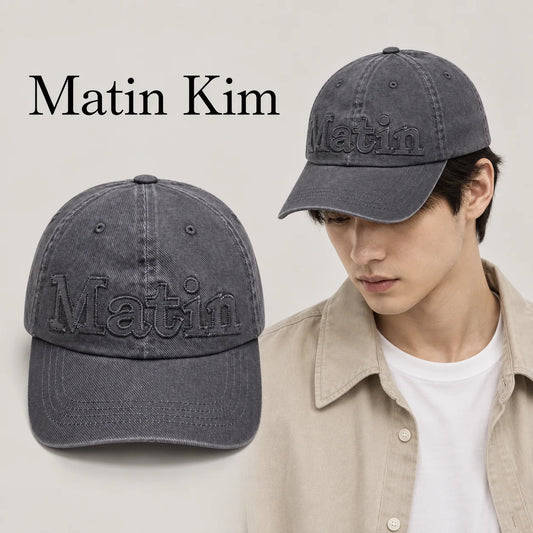 Matin Embroidered Baseball Cap - image 1